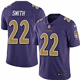 Nike Men & Women & Youth Ravens 22 Jimmy Smith Purple Color Rush Limited Jersey,baseball caps,new era cap wholesale,wholesale hats